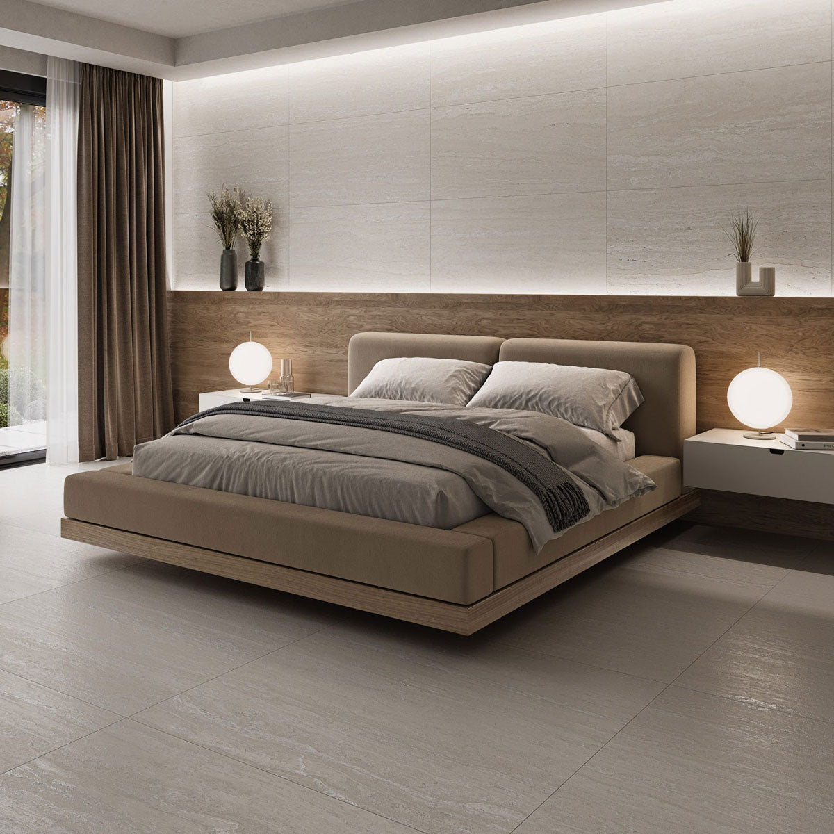 Prøve Klinker Travertino Marfil Matt 60x120