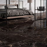 Prøve Klinker Windsor Black Marmor Blank 120x120