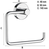 Toalettpapirholder Smedbo Home Krom Polert