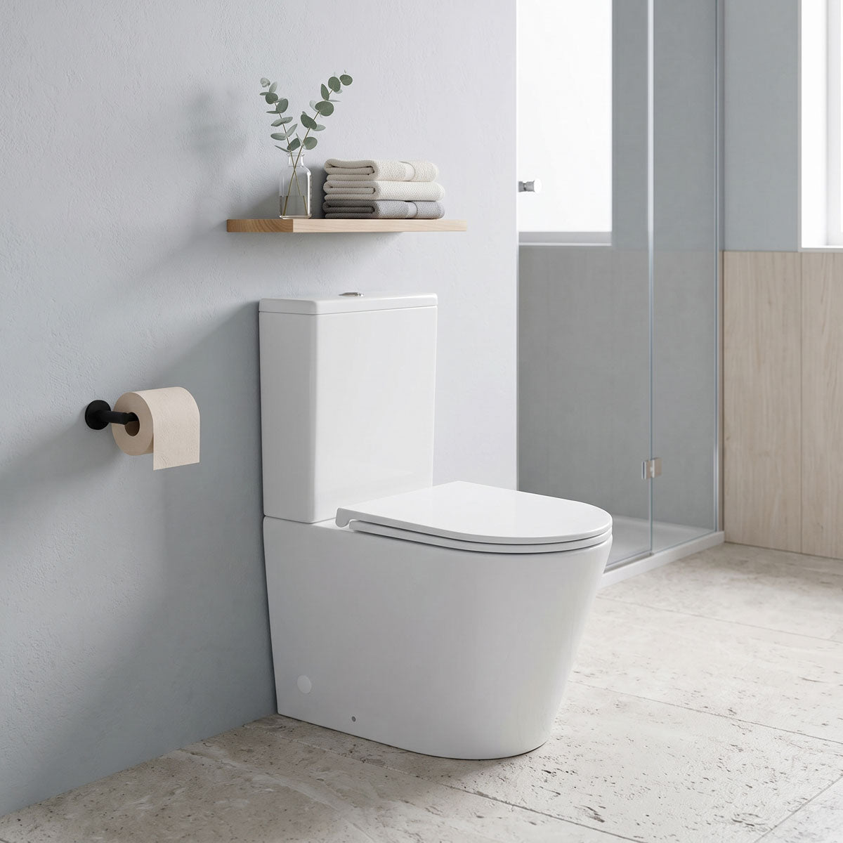 Toalett Tenfors Sanitario Hvit Blank