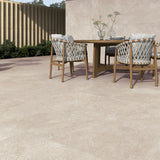 Prøve Utendørs gulvflis Arenite Natural 60x60 20mm