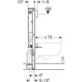 WC-element Geberit Duofix SAWA Sigma H112