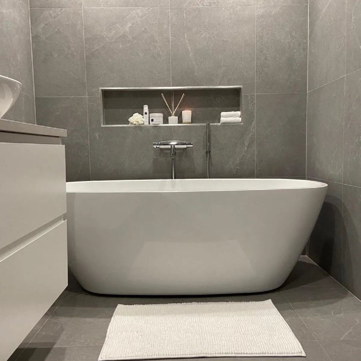 Gulvflis Storm Grey 60x60