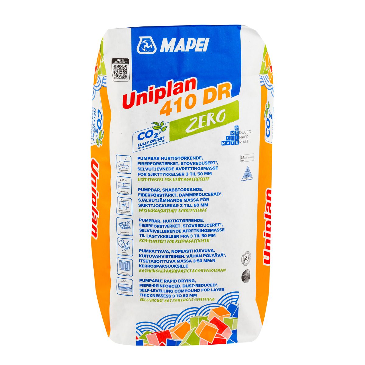 Avrettingsmasse Uniplan 410 DR Zero 20 kg