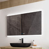 Dugfri LED-baderomsspeil med Bluetooth 100x65 cm Tenfors Spoty