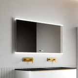Dugfri LED-baderomsspeil med Bluetooth 120x65 cm Tenfors Spoty