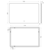 Baderomspeil Imfri LED 120x80 cm Tenfors Verona