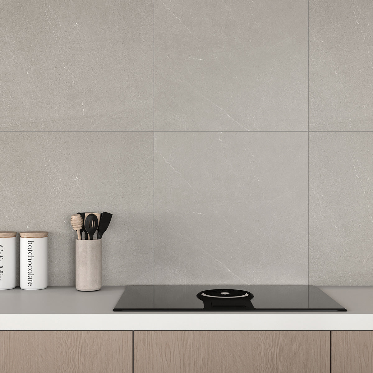Gulvflis Bellevue Grey Marmor Matt 60x60