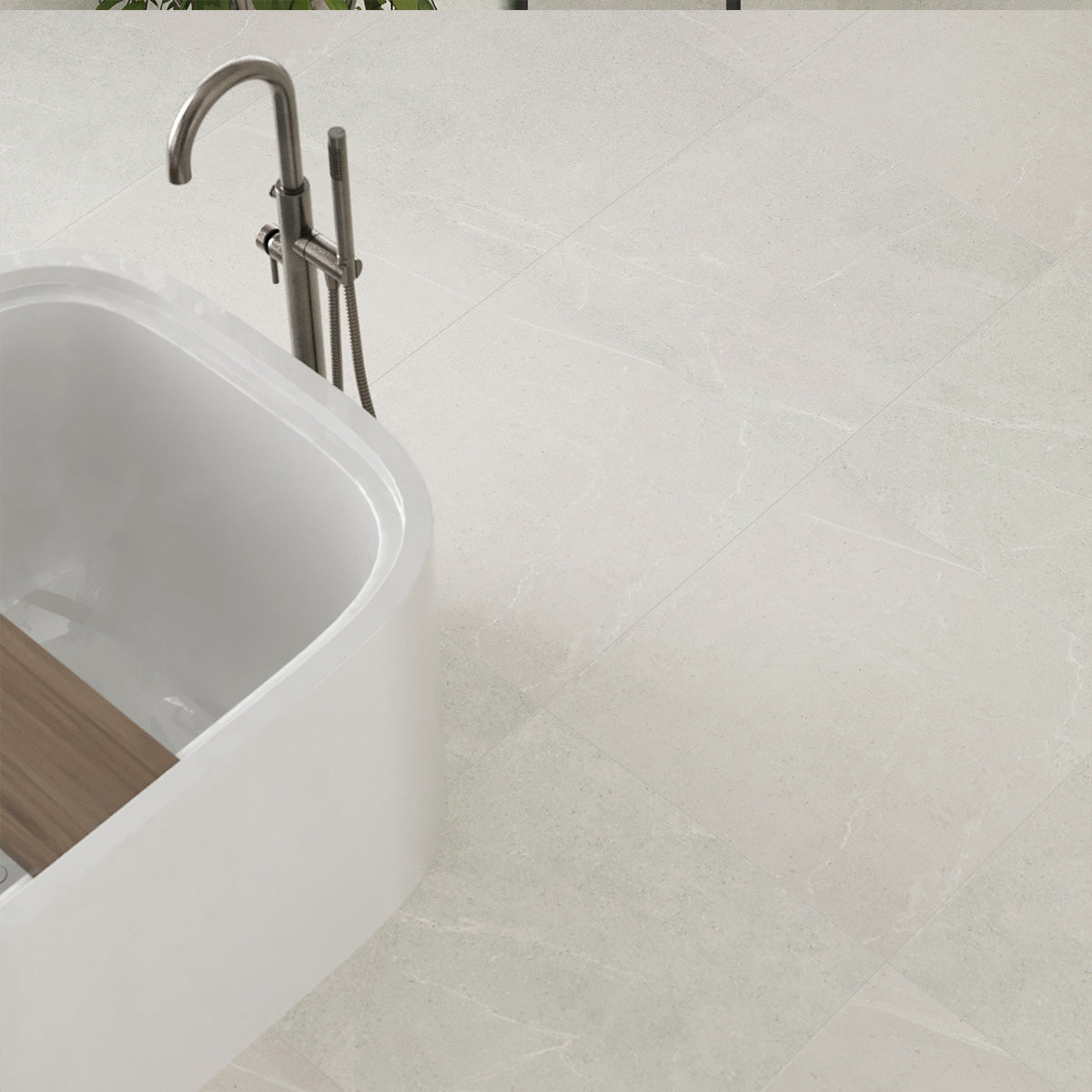 Gulvflis Bellevue White Marmor Matt 60x60
