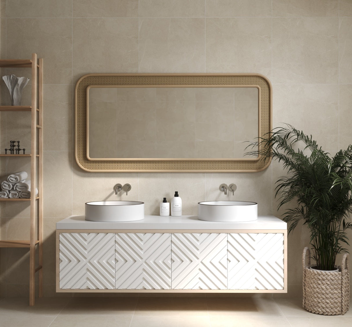 Gulvflis Bellevue Ivory Marmor Matt 60x60