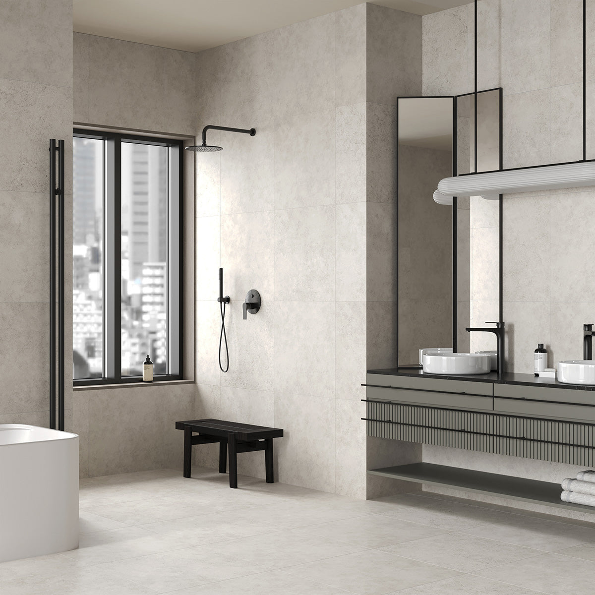 Gulvflis Carnaby Blanco Matt 60x60
