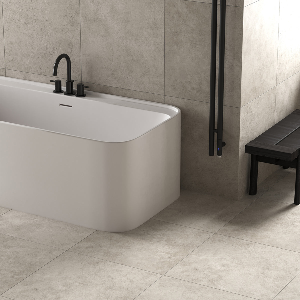 Gulvflis Carnaby Gris Matt 60x60