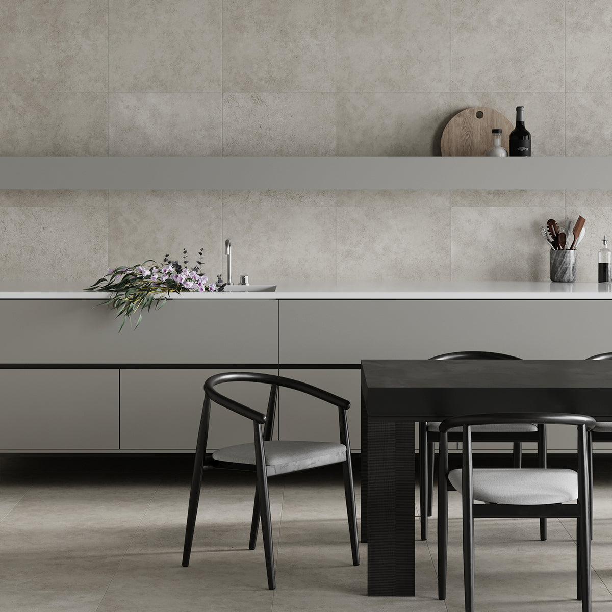 Gulvflis Carnaby Gris Matt 60x60