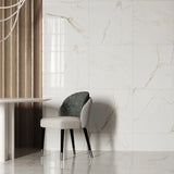 Gulvflis Carrara Gold Marmor Blank 60x60