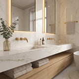 Gulvflis Carrara Gold Marmor Blank 60x60