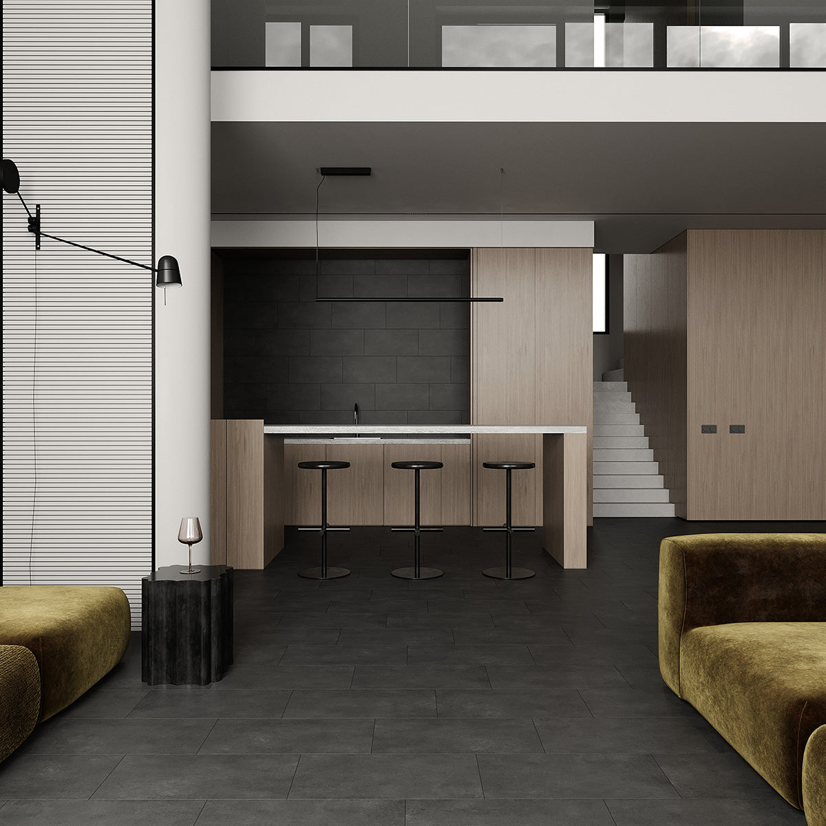 Gulvflis Concrete Graphite Matt 30x60