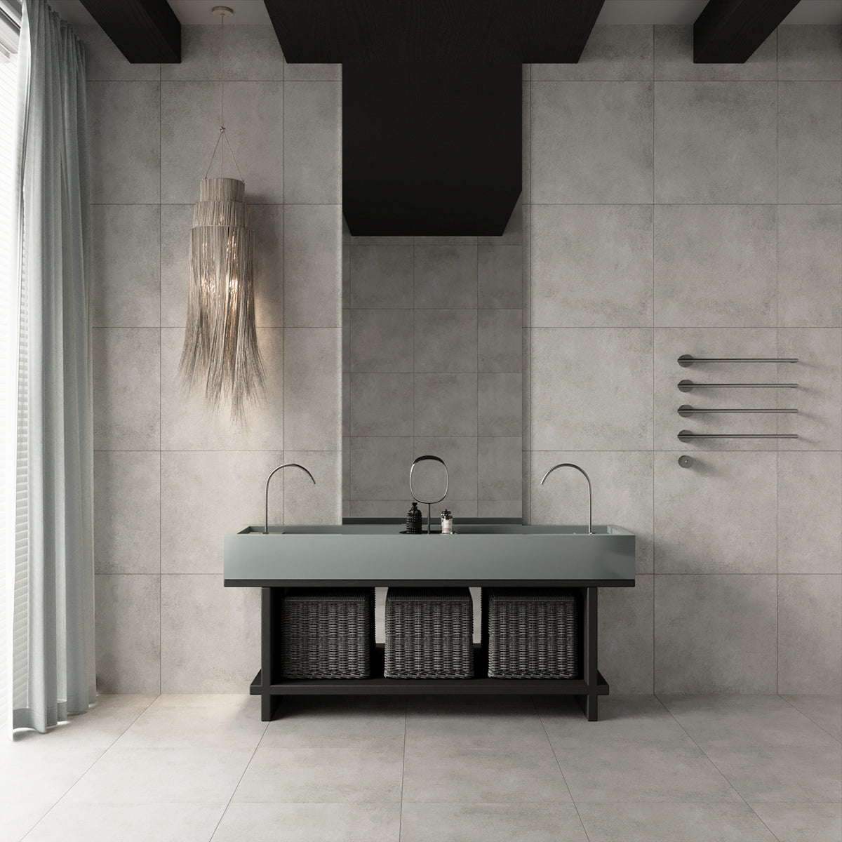 Gulvflis Concrete Light Grey Matt 60x60