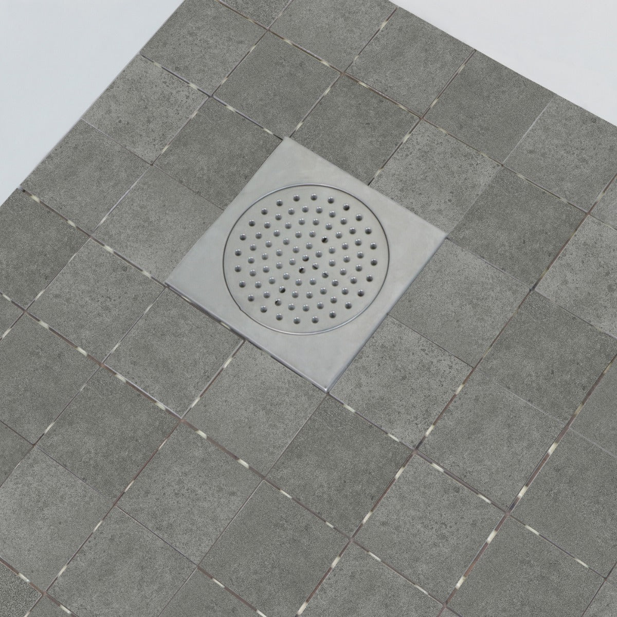 Gulvflis Luna Middle Grey 10x10