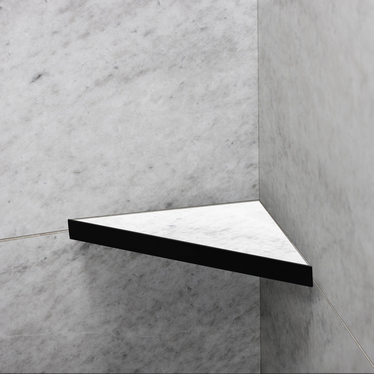 Dusjhylle Tile In Air Matt Svart