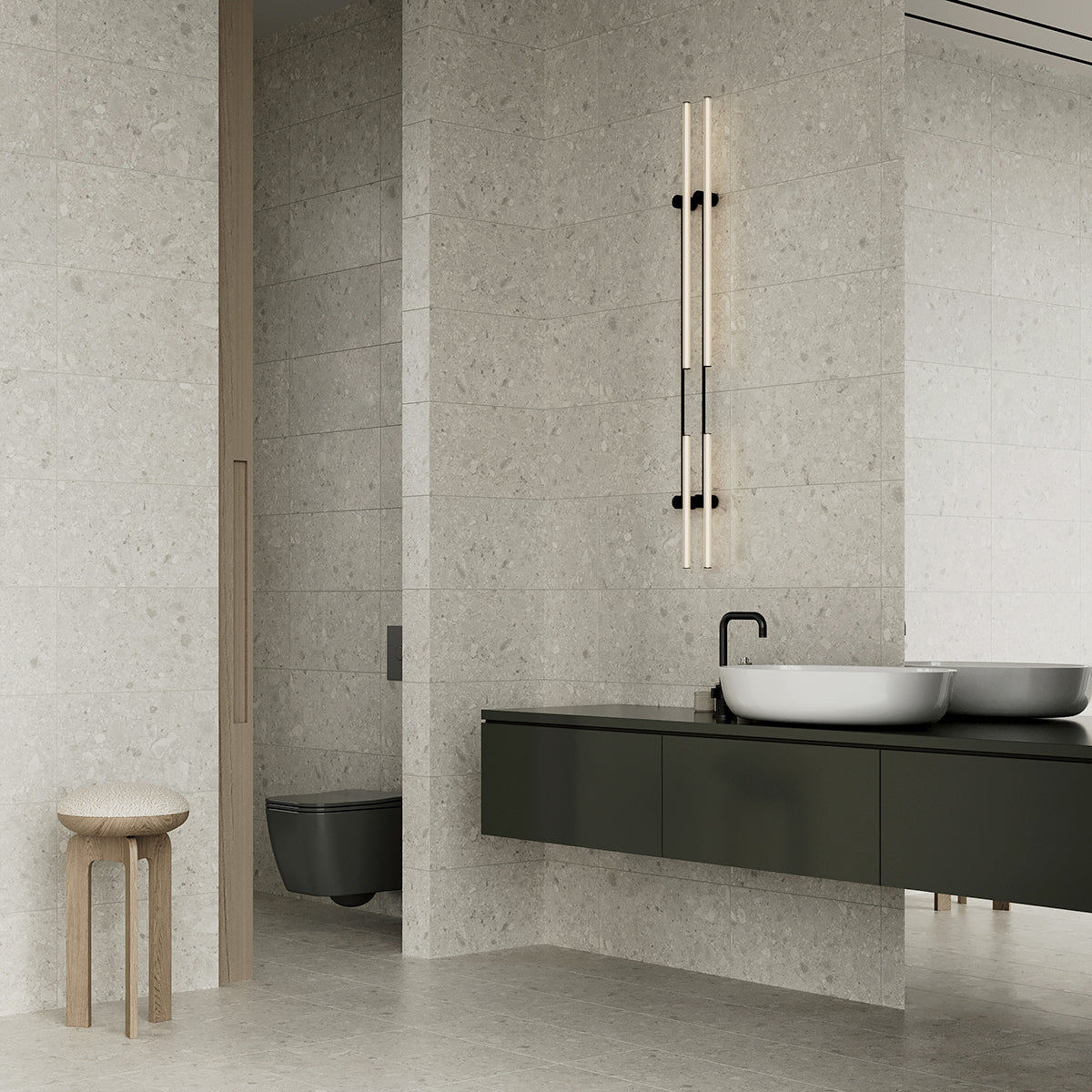 Gulvflis Flodsten Snow 30x60