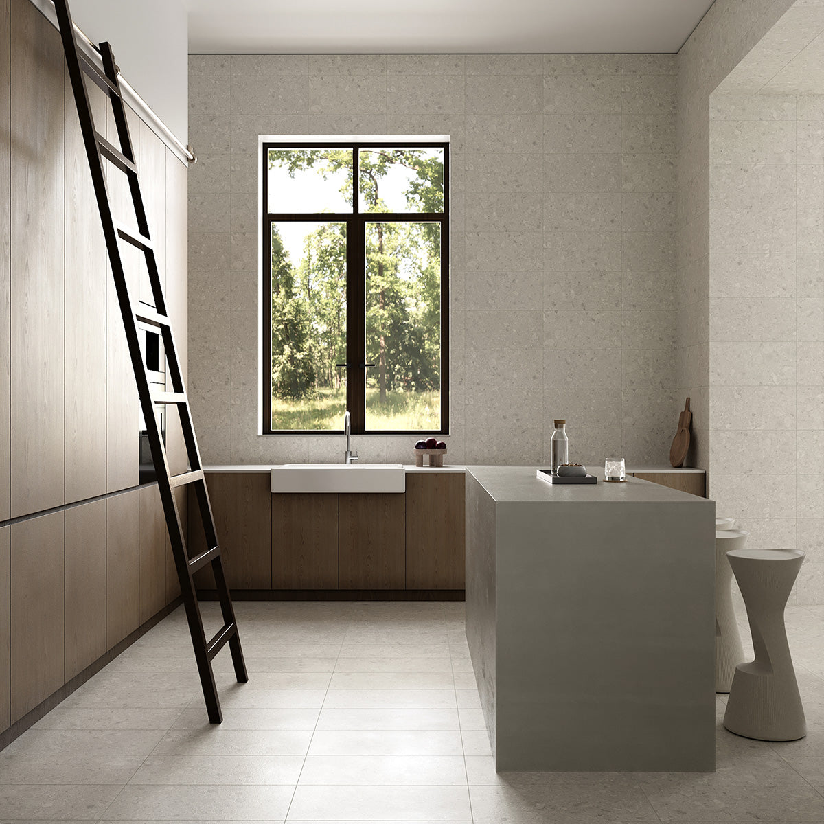 Gulvflis Flodsten Snow 30x60