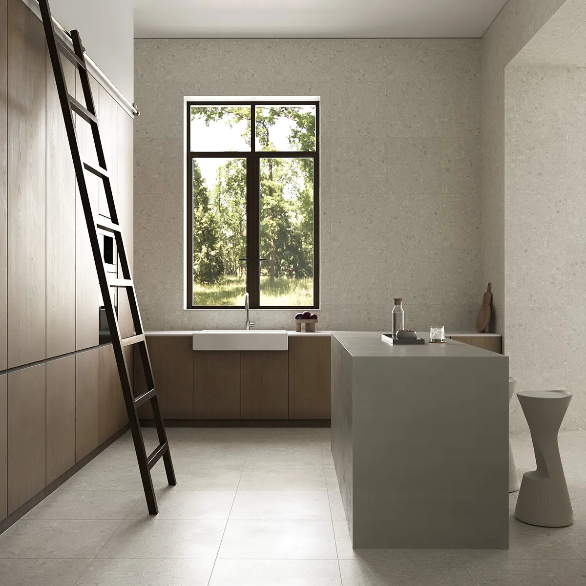 Gulvflis Flodsten Snow 60x60