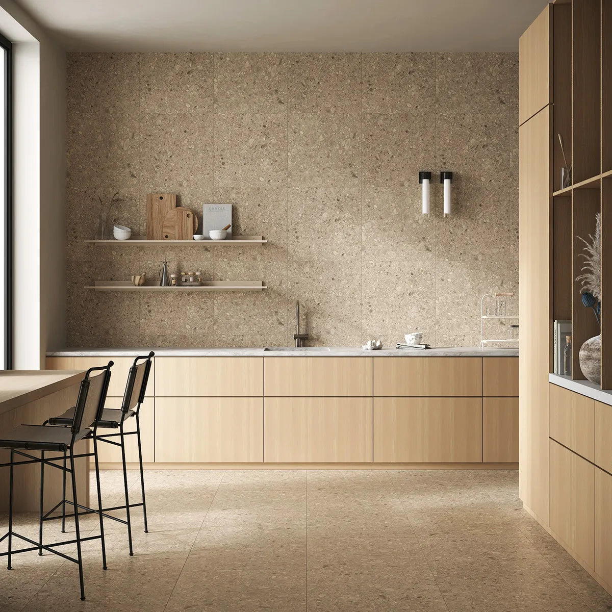 Gulvflis Flodsten Earth 60x60
