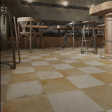 Gulvflis FS Checkers Sand 45x45