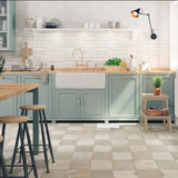 Gulvflis FS Checkers Silver 45x45