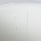 Bøtte 20 L Hvit Heavy Duty