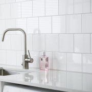 Veggflis Hvit Blank 15x15