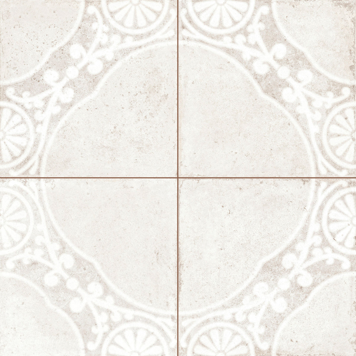 Gulvflis FS Jaipur White LT 45x45