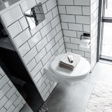 Veggflis Metro Hvit Blank 10x20