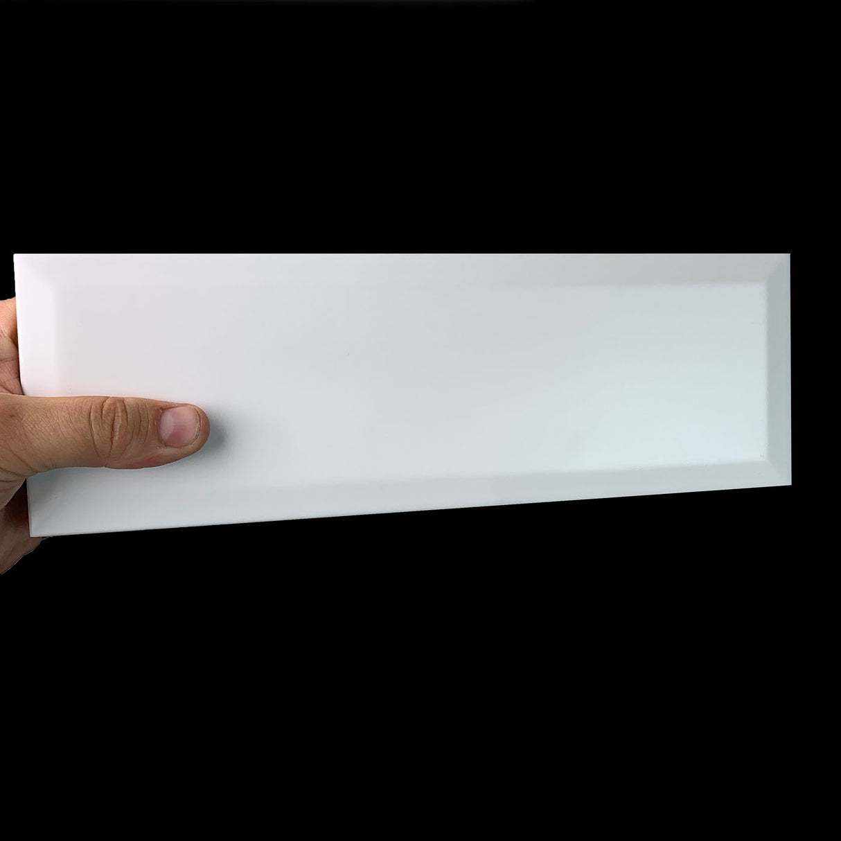 Veggflis Metro Hvit Matt 10x30