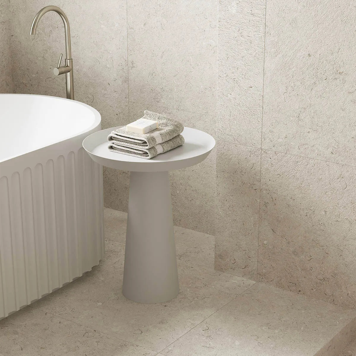 Gulvflis Kalksten Norr Beige Matt 60x60
