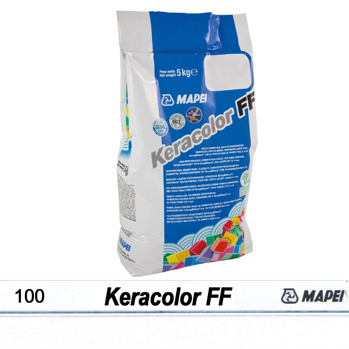 Keracolor FF fugemasse 100 White