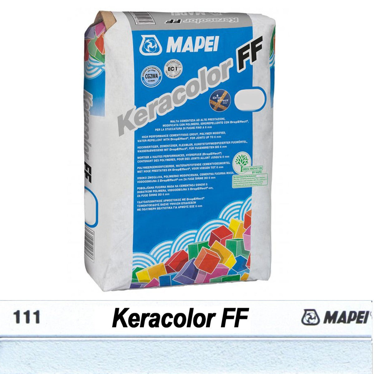 Keracolor FF fugemasse 111 Silver Grey