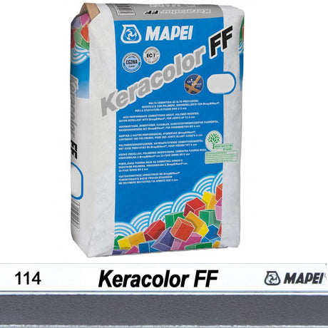 Keracolor FF fugemasse 114 Anthracite