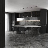 Gulvflis Newport Graphite Marmor Matt 60x60