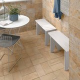 Gulvflis Laverton Dunster Beige 14x28