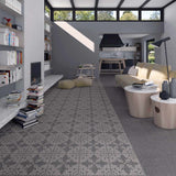 Gulvflis Farnese Grafit 30x30