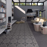 Gulvflis Farnese Grafit 30x30