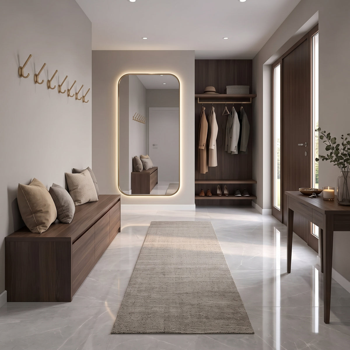Gulvflis Aura Perla Blank Marmor 60x60
