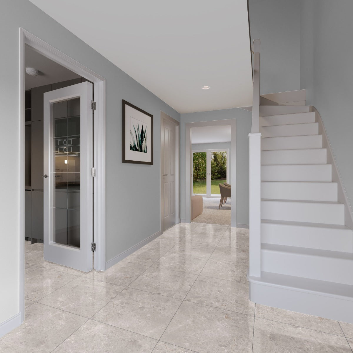 Gulvflis Artic Blanco Marmor Blank 59x59