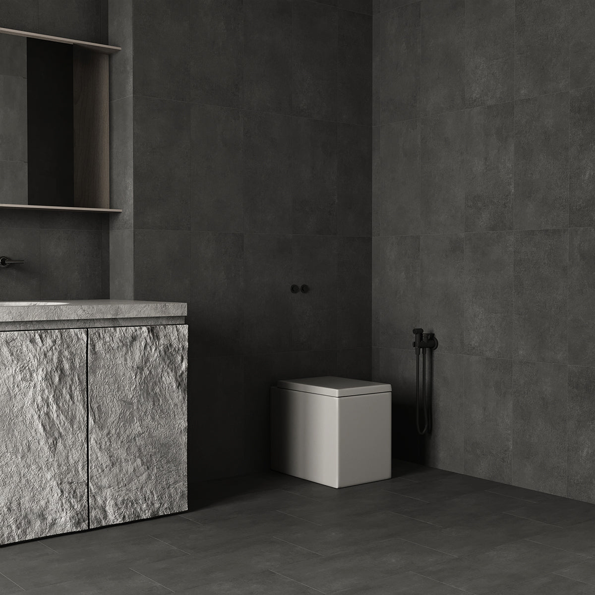 Gulvflis Concrete Graphite Matt 30x60