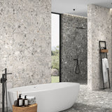 Gulvflis Inlay Terrazzo Pearl Matt 60x120