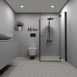 Gulvflis Luna Cool Grey 10x10
