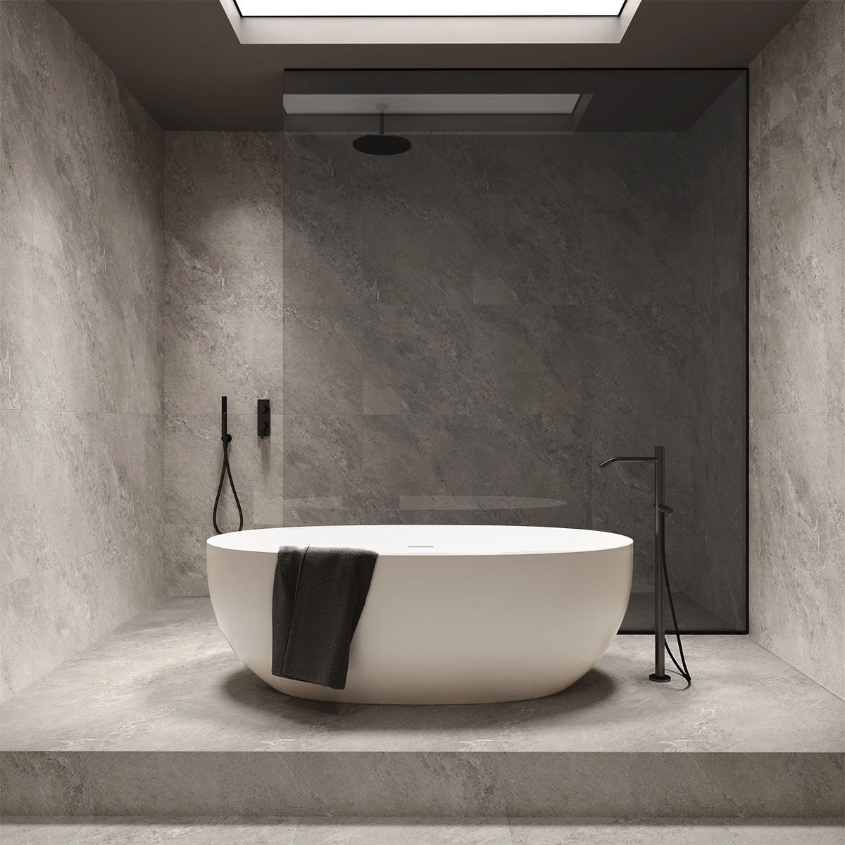Gulvflis Newport Pearl Marmor Matt 60x60