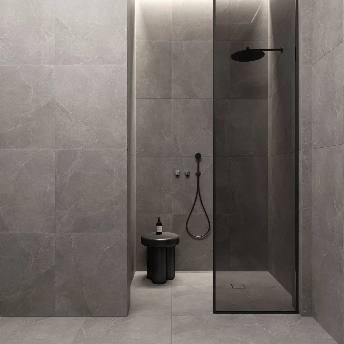 Gulvflis Storm Grey 60x60