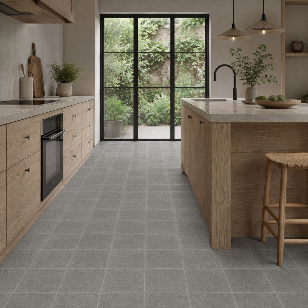 Gulvflis Urban Dunkel 20x20